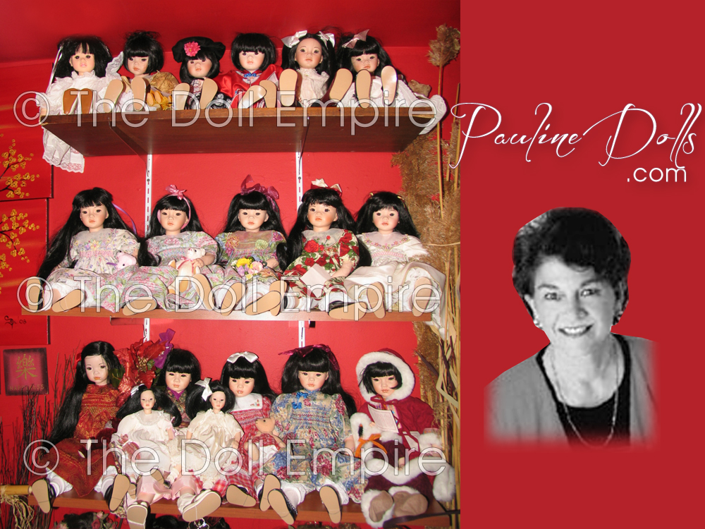 Pauline Dolls - Dolls by Pauline - Pauline-Bjonness-Jacobsen Dolls - Limited Edition Artist Dolls In Porcelain and Vinyl